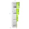 Adiroffice 12 in W, 12 in D, 72 in H, Steel ADI629-204-GRN-2 - alternate 4